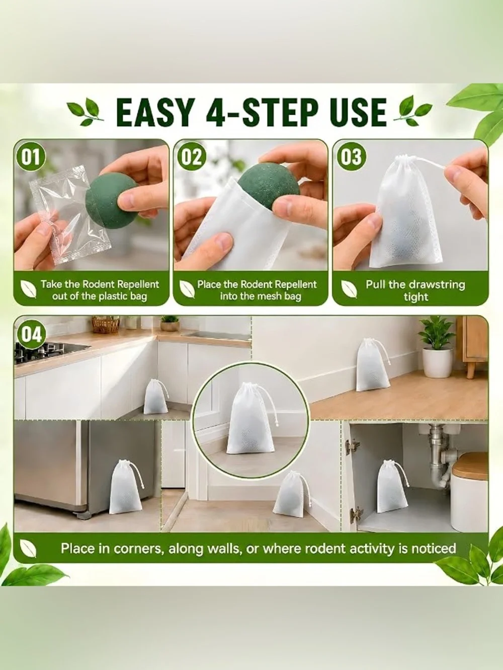 Rodent Repellent for Mice & Rats